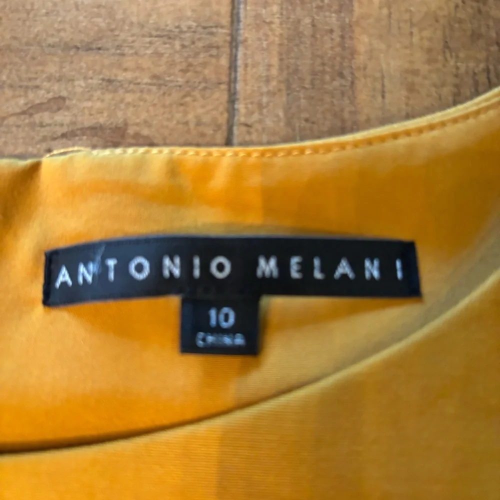 NWT Antonio Melani Amy Cap Sleeve Sheath Dress, Golden Oak,size 10,Church Office - Picture 8 of 14